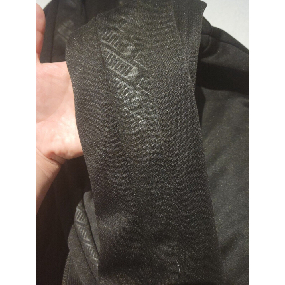 Puma T7 Black Track Jacket Full Zip Gold Foil Branding Front Zipper Pockets Rare - Picture 9 of 16
